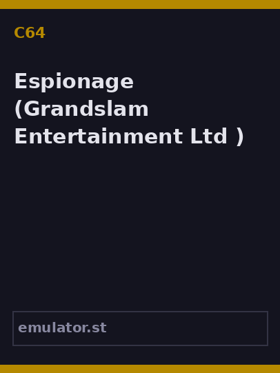 Espionage