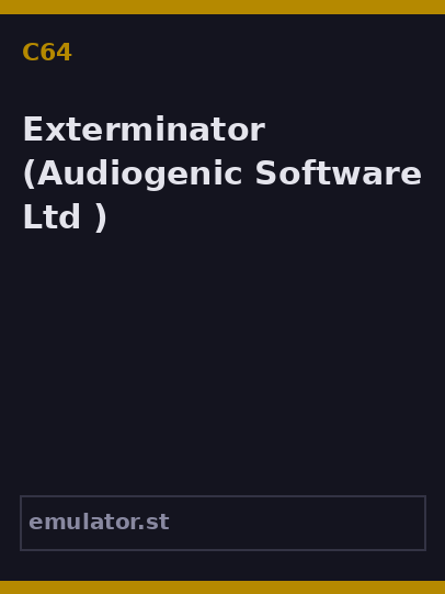 Exterminator