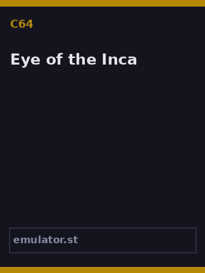 Eye of the Inca
