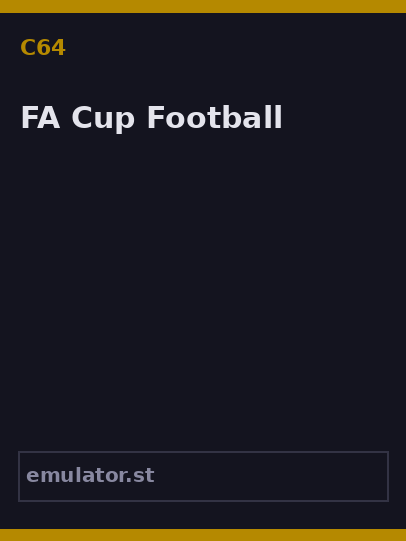 FA Cup Football