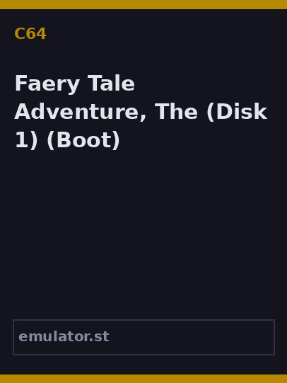 Faery Tale Adventure, The