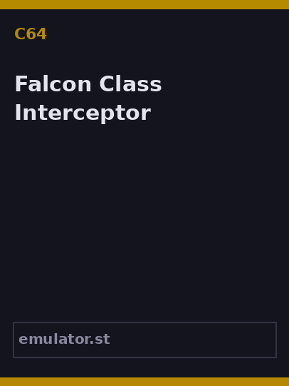 Falcon Class Interceptor