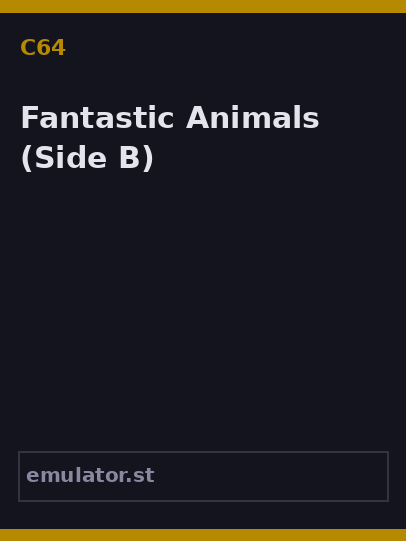 Fantastic Animals
