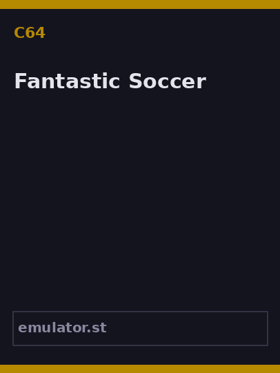 Fantastic Soccer