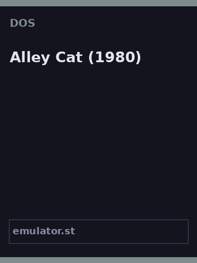 Alley Cat