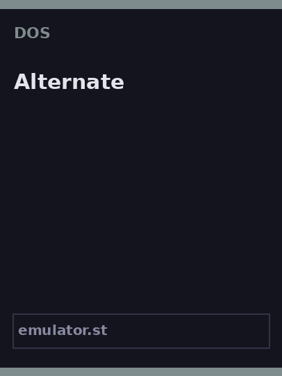 Alternate