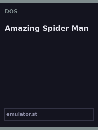 Amazing Spider Man