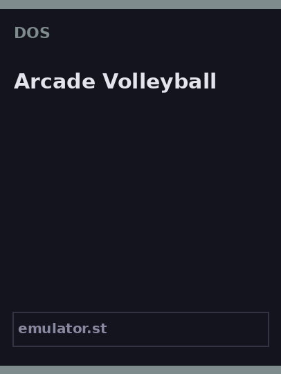 Arcade Volleyball