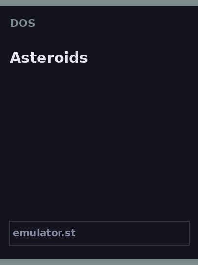 Asteroids
