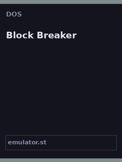 Block Breaker