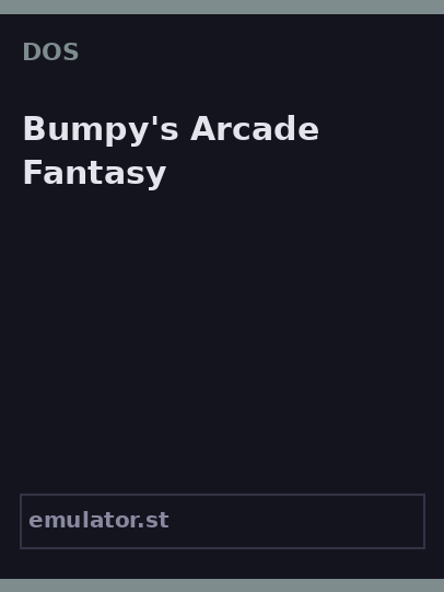 Bumpy's Arcade Fantasy