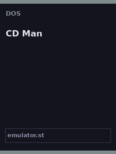 CD Man