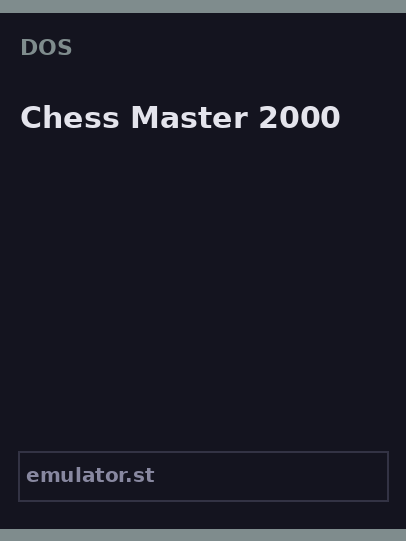 Chess Master 2000