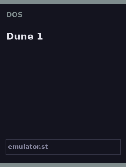 Dune 1