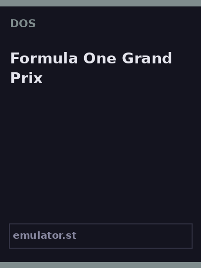 Formula One Grand Prix