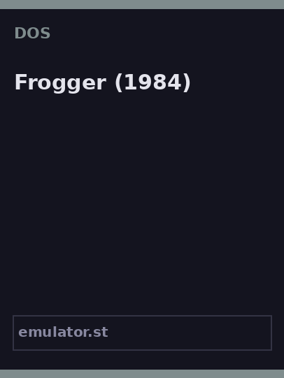 Frogger