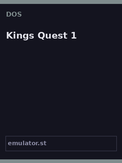 Kings Quest 1