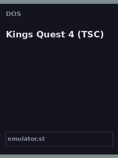 Kings Quest 4