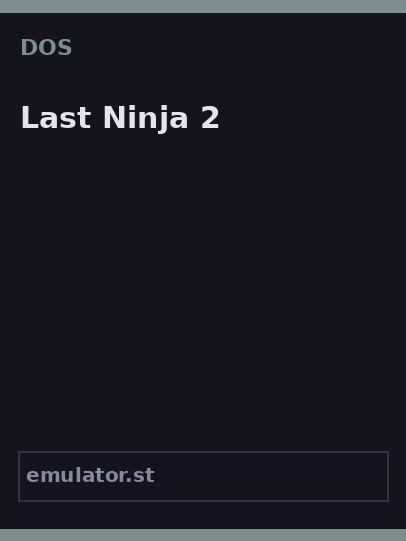 Last Ninja 2