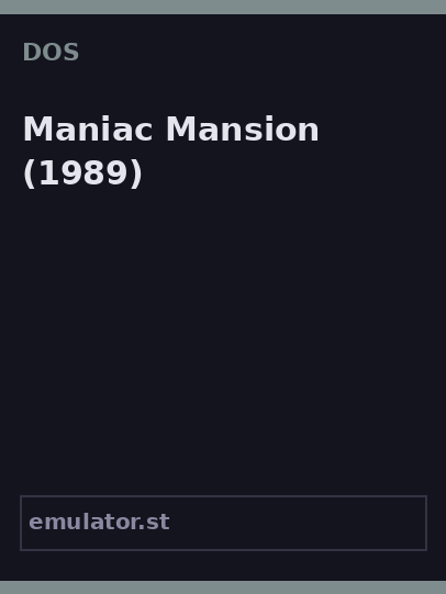 Maniac Mansion