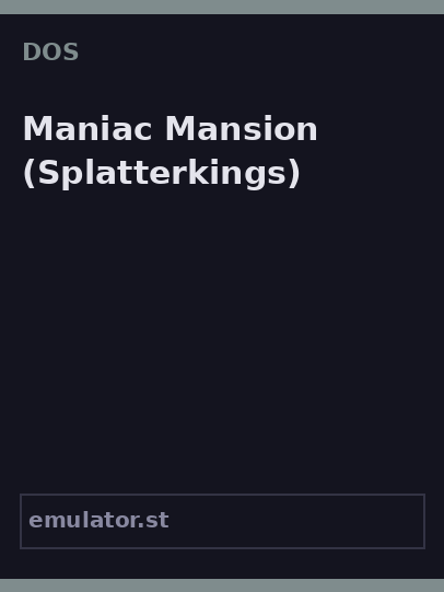 Maniac Mansion