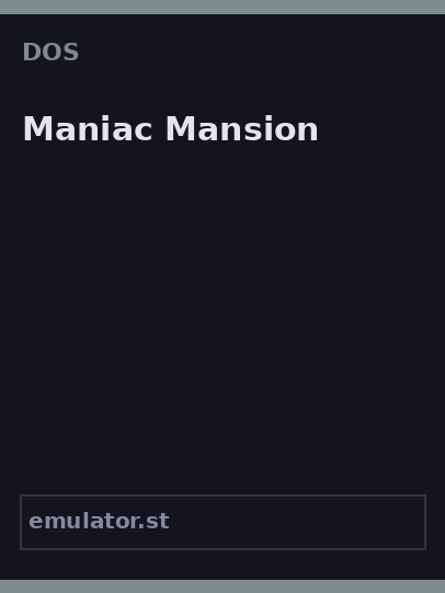 Maniac Mansion