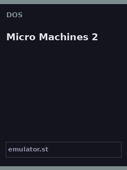 Micro Machines 2