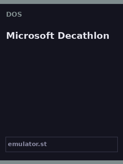 Microsoft Decathlon
