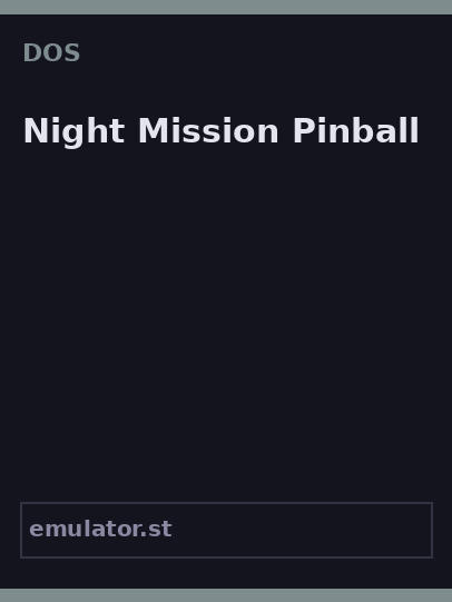 Night Mission Pinball