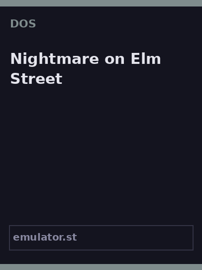 Nightmare on Elm Street