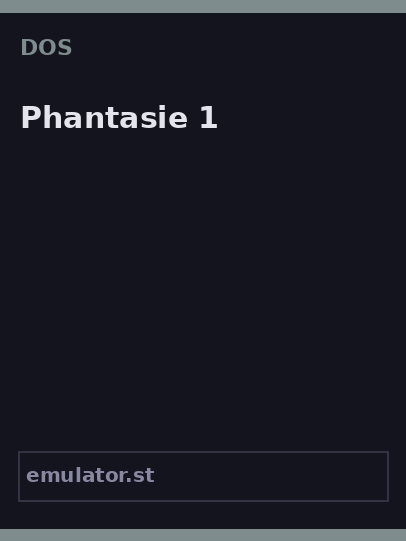Phantasie 1