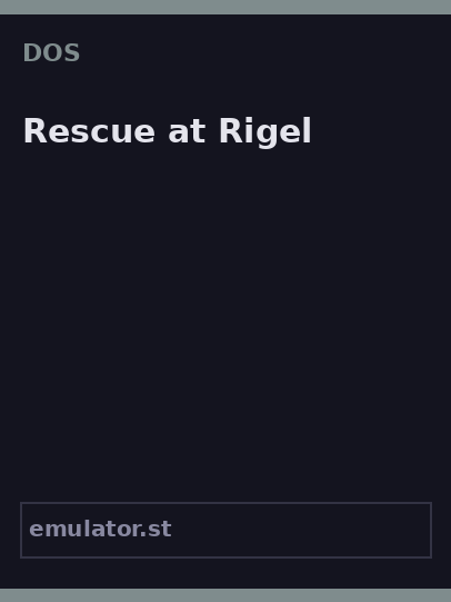 Rescue at Rigel
