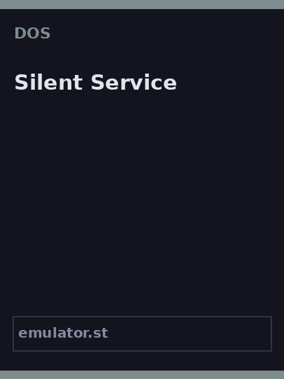 Silent Service