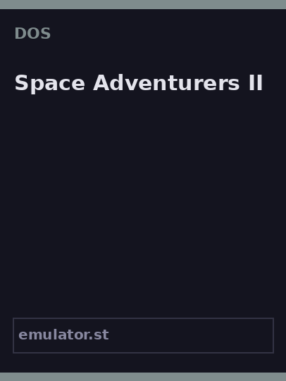 Space Adventurers II