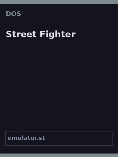 Street Fighter