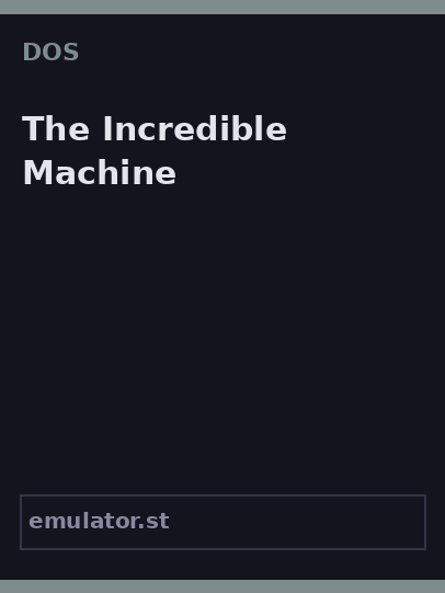 The Incredible Machine