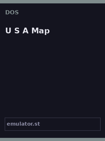 U.S.A. Map