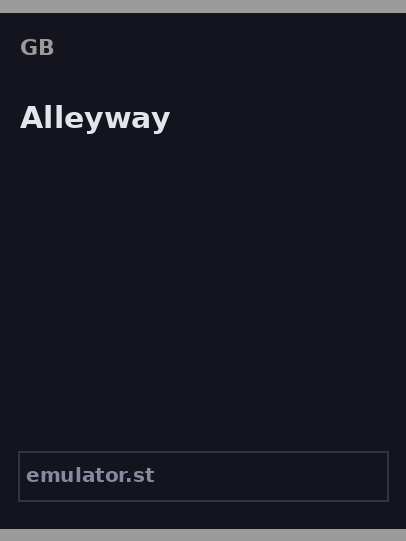 Alleyway