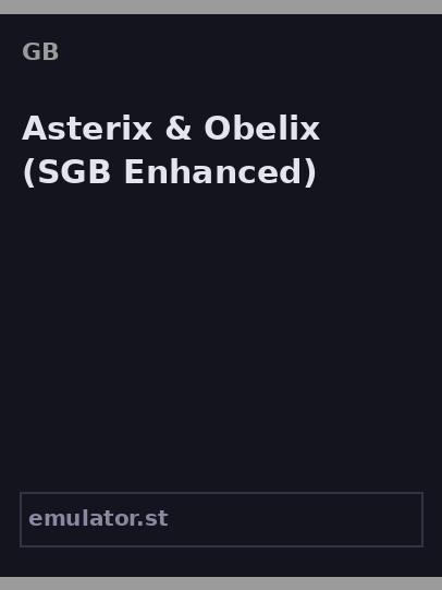 Asterix & Obelix