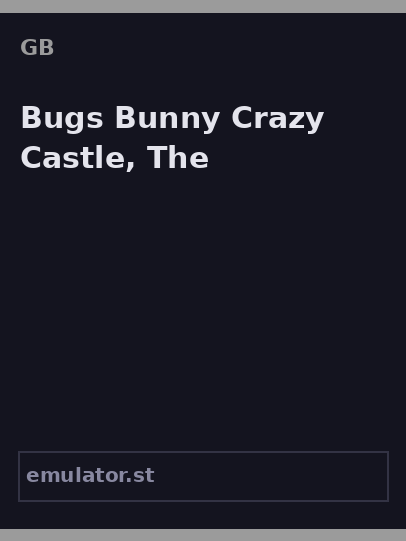 Bugs Bunny Crazy Castle, The