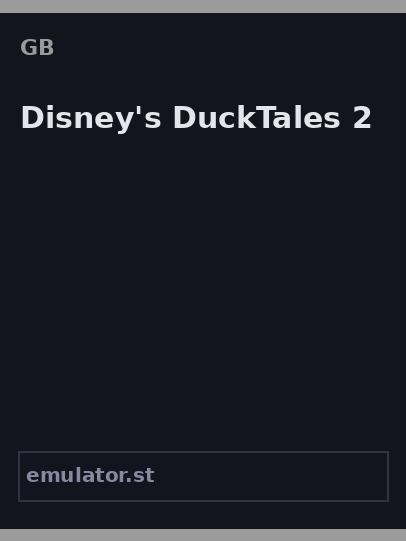 Disney's DuckTales 2