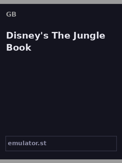 Disney's The Jungle Book