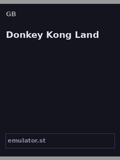 Donkey Kong Land