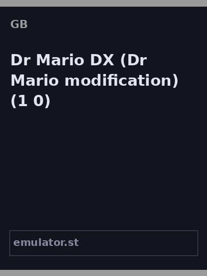 Dr. Mario DX