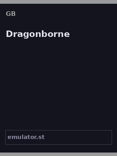 Dragonborne