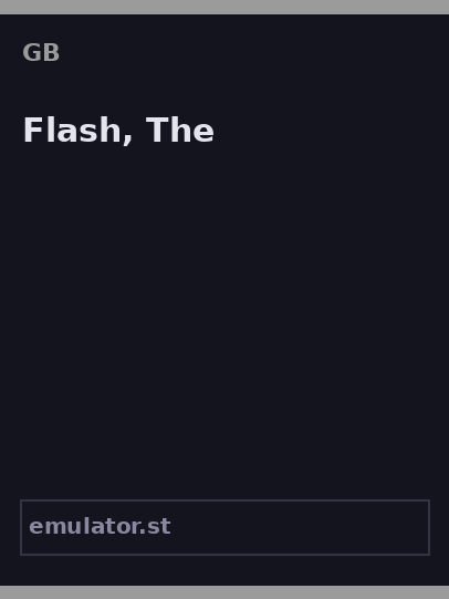 Flash, The