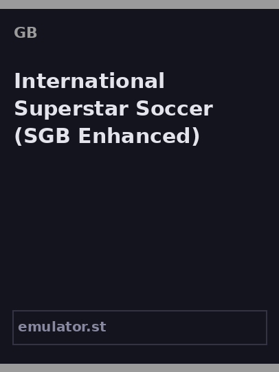 International Superstar Soccer