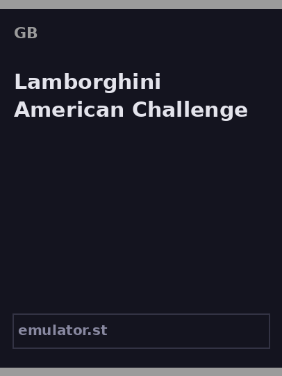 Lamborghini American Challenge