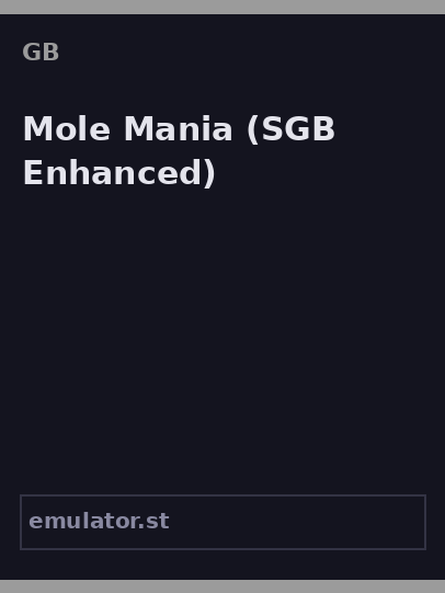 Mole Mania