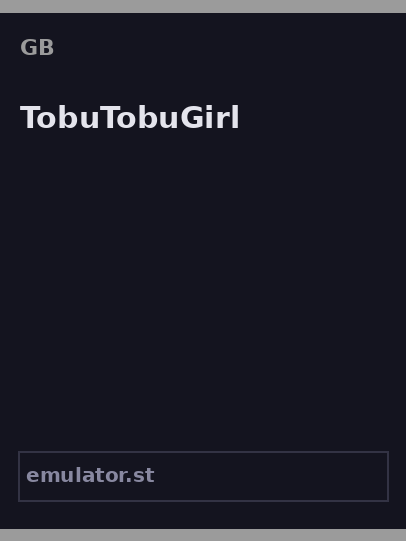 TobuTobuGirl